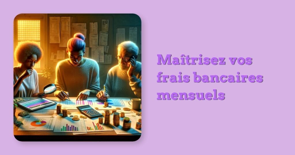 Maîtrisez vos frais bancaires mensuels