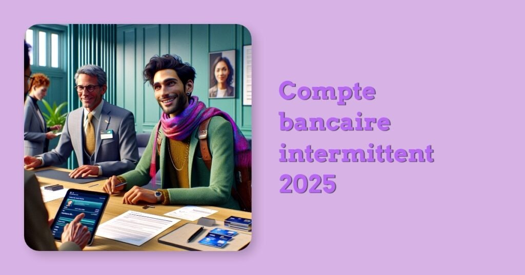 Compte bancaire intermittent 2025