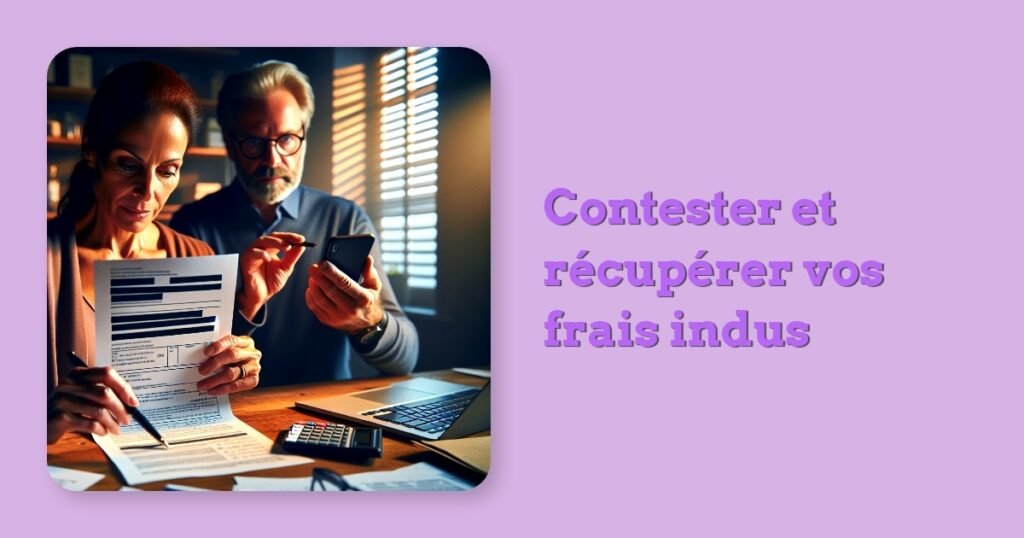 Contester et récupérer vos frais indus