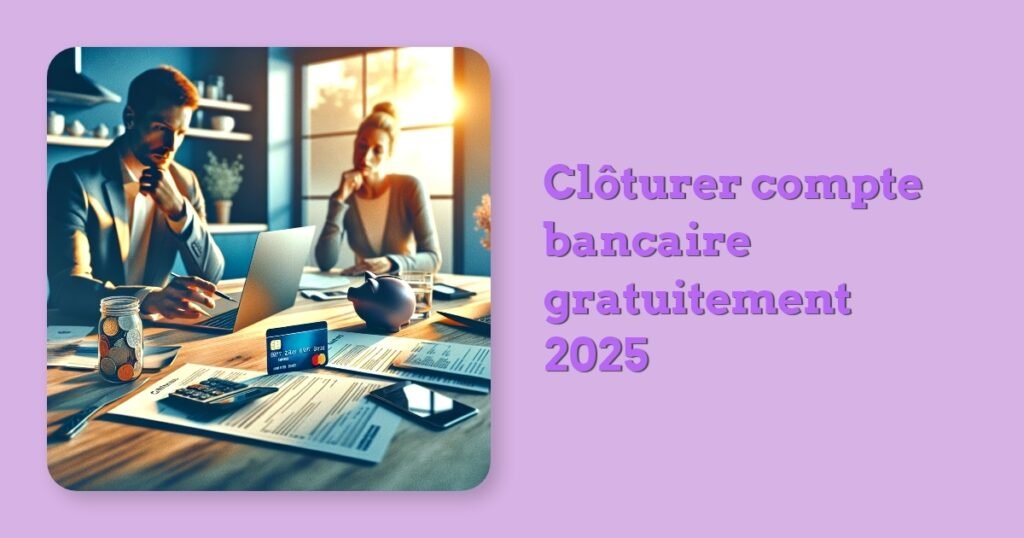 Clôturer compte bancaire gratuitement 2025