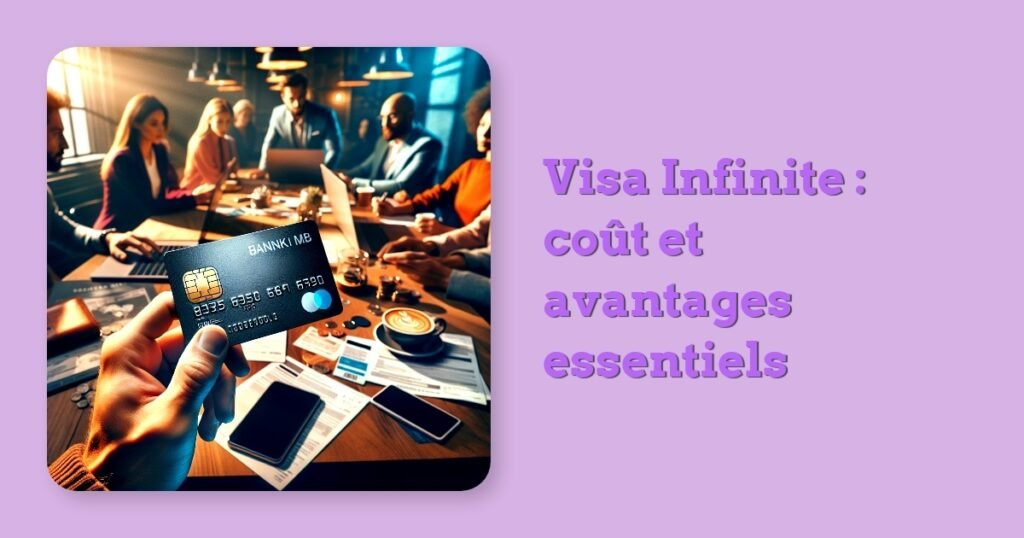 Visa Infinite : coût et avantages essentiels