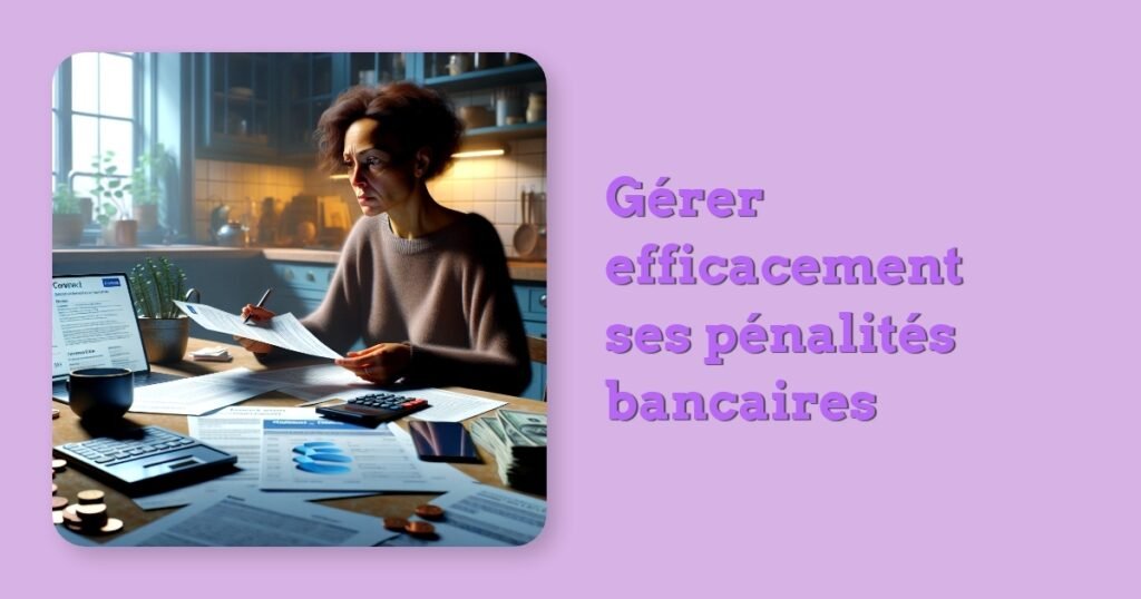 Gérer efficacement ses pénalités bancaires