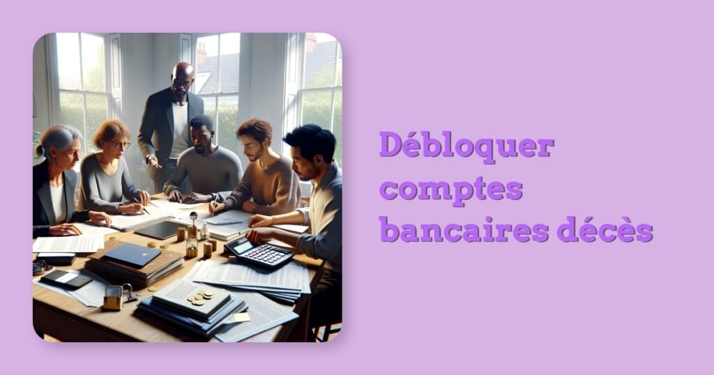 Débloquer comptes bancaires décès