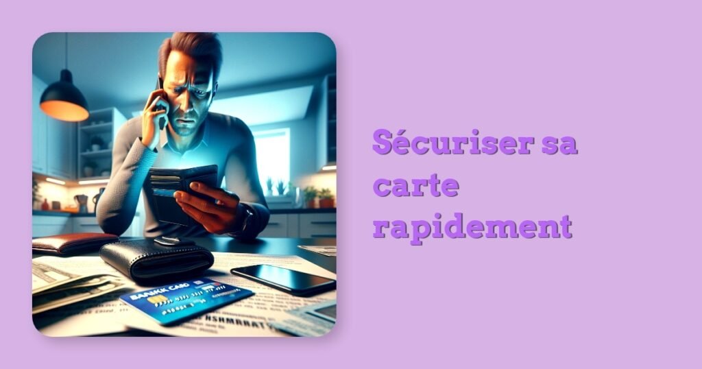 Sécuriser sa carte rapidement