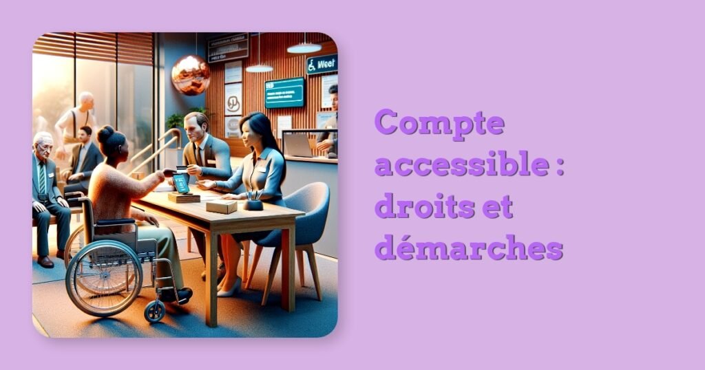 Compte accessible : droits et démarches
