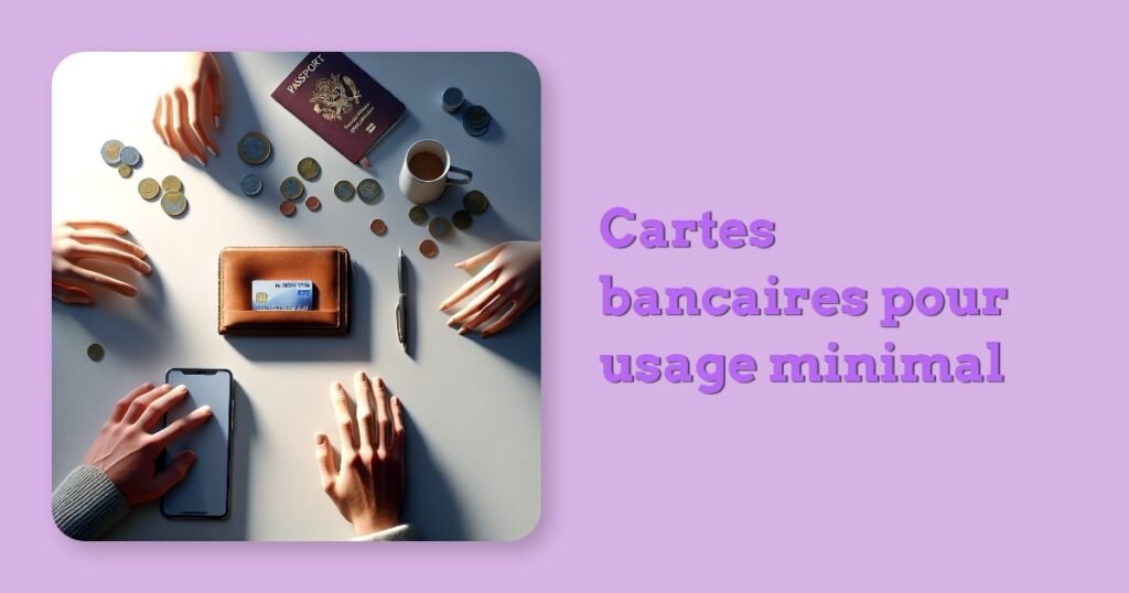 Cartes bancaires pour usage minimal