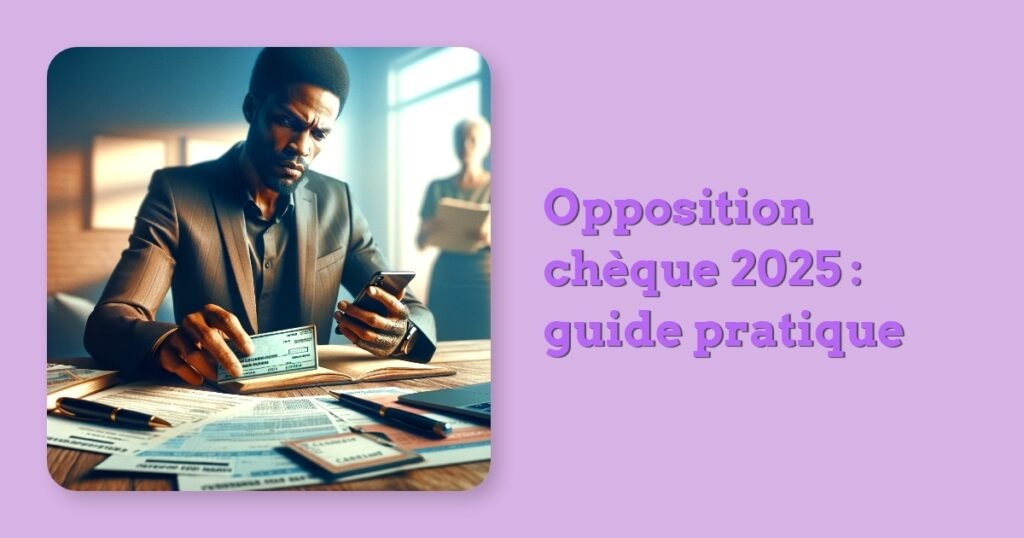 Opposition chèque 2025 : guide pratique