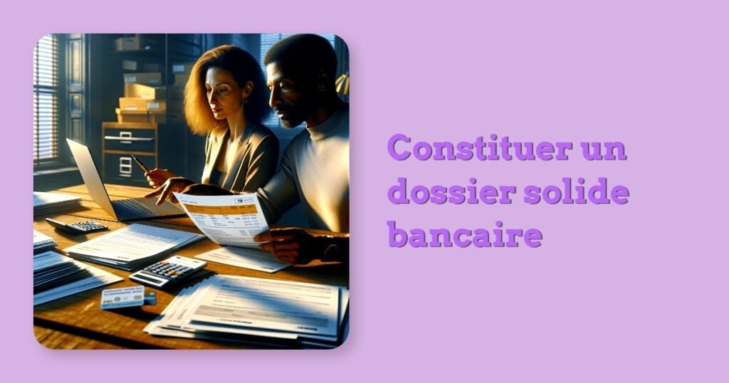 Constituer un dossier solide bancaire