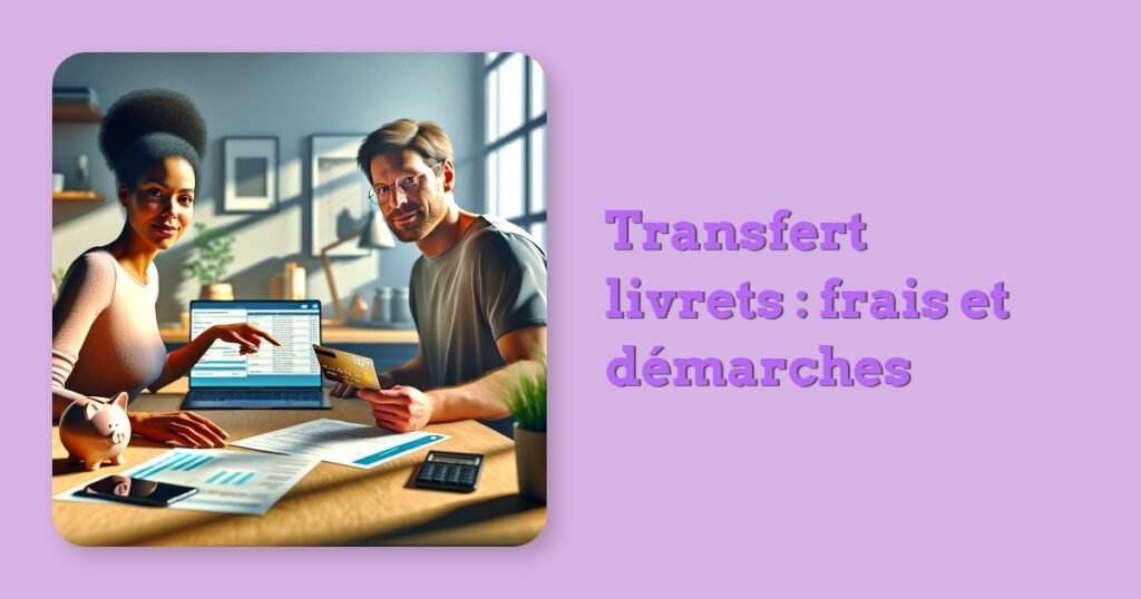 Transfert livrets : frais et démarches