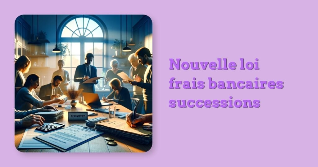Nouvelle loi frais bancaires successions