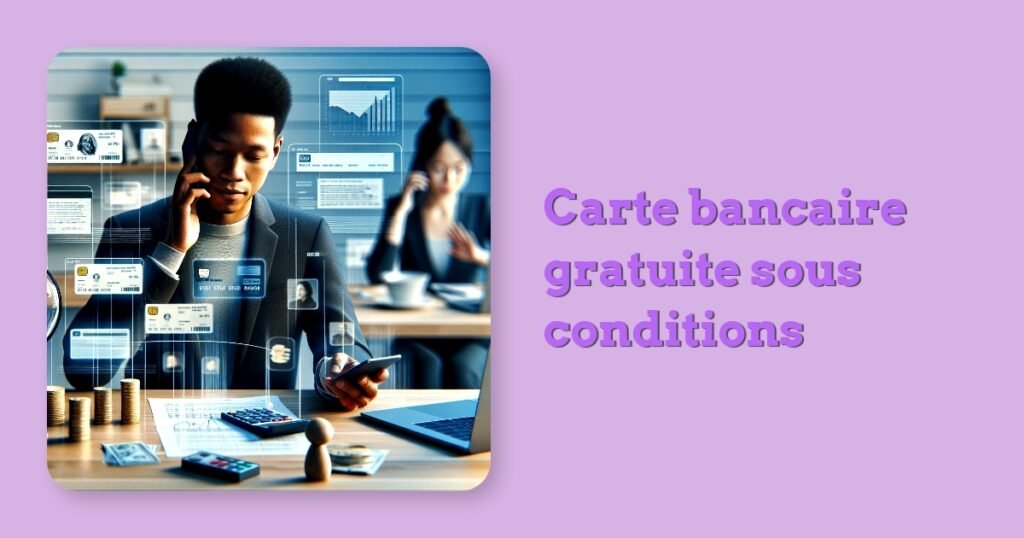 Carte bancaire gratuite sous conditions