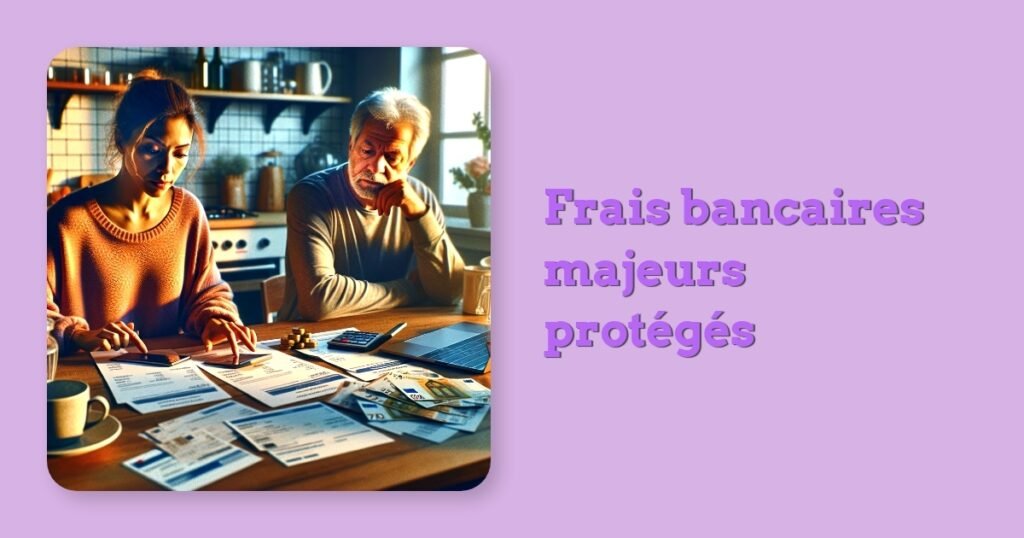 Frais bancaires majeurs protégés