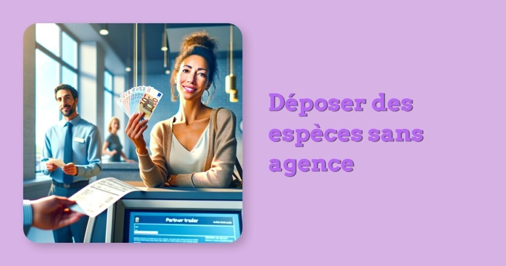 Déposer des espèces sans agence