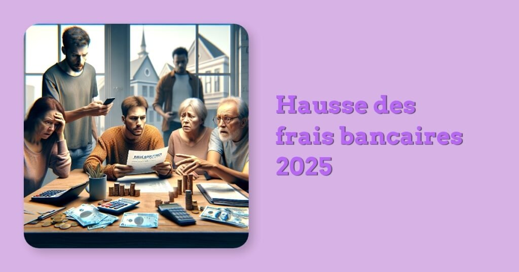 Hausse des frais bancaires 2025