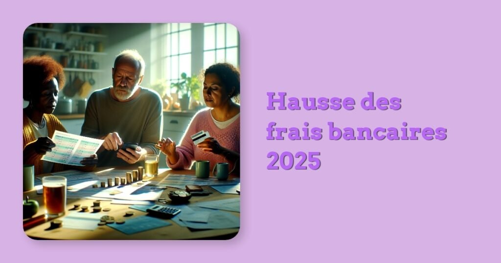 Hausse des frais bancaires 2025