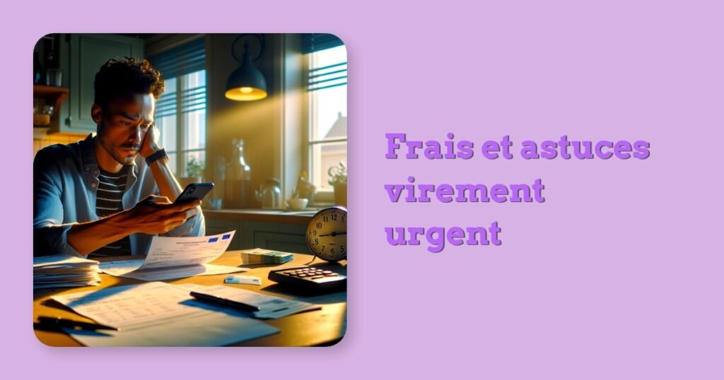 Frais et astuces virement urgent