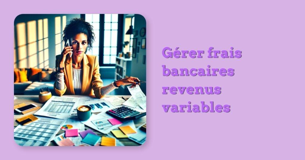 Gérer frais bancaires revenus variables