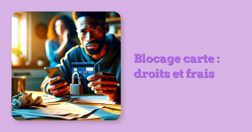 Blocage carte : droits et frais