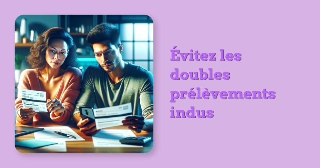 Évitez les doubles prélèvements indus