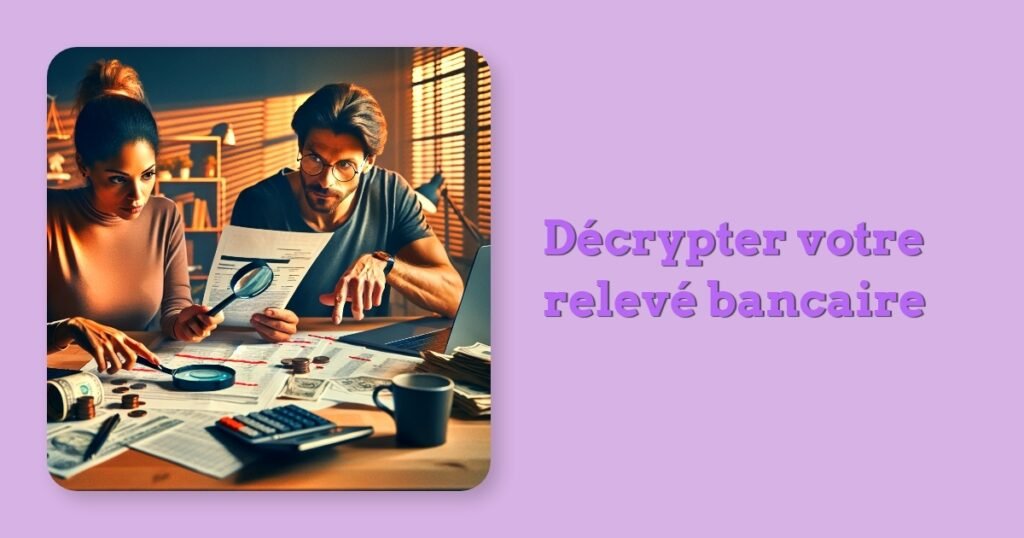 Décrypter votre relevé bancaire