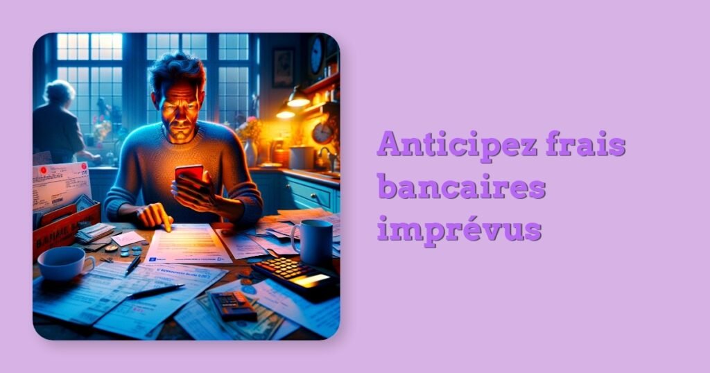 Anticipez frais bancaires imprévus