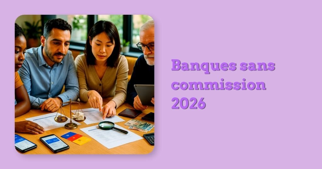 Banques sans commission 2026