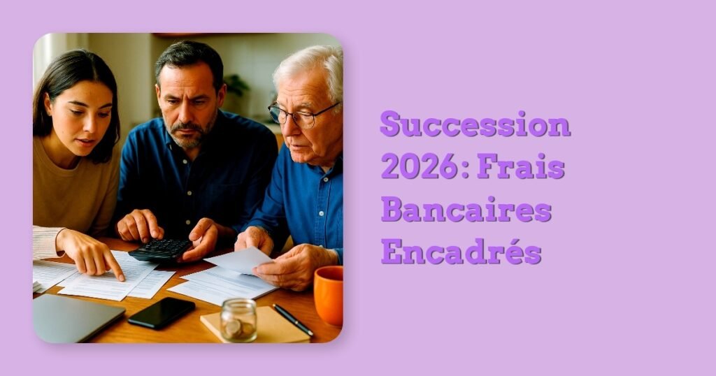 Succession 2026 : Frais Bancaires Encadrés