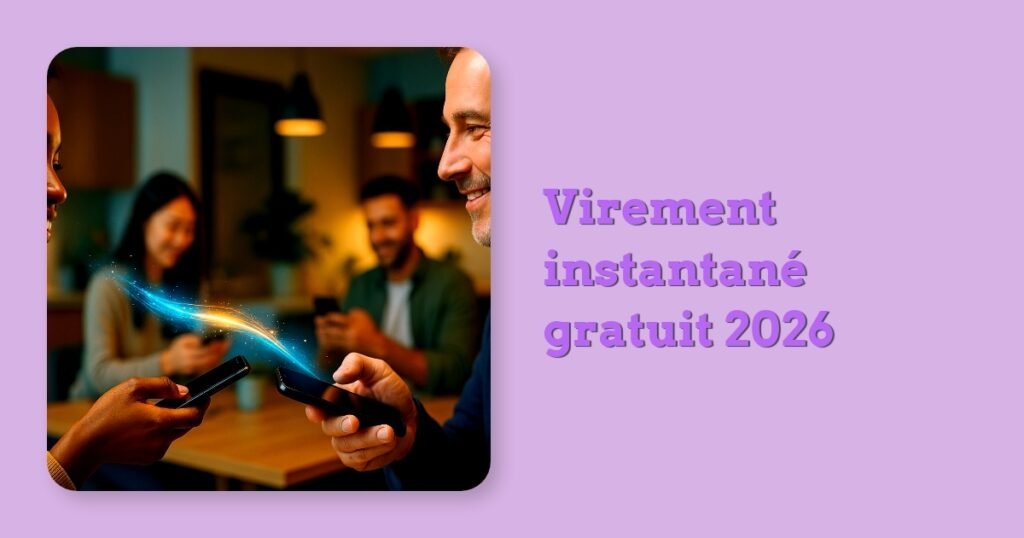 Virement instantané gratuit 2026