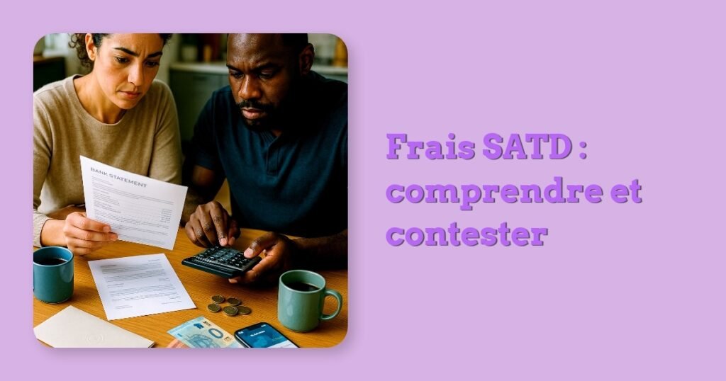 Frais SATD : comprendre et contester