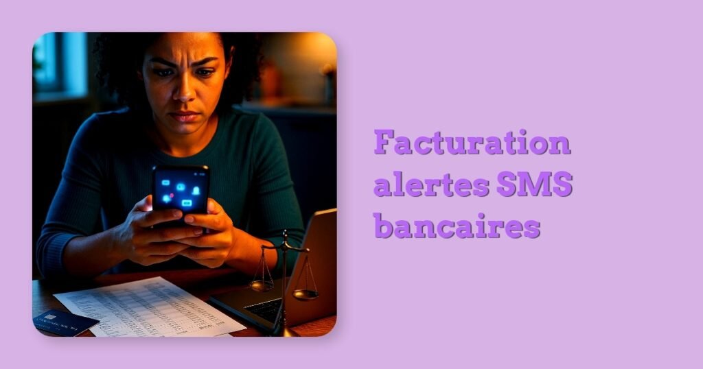 Facturation alertes SMS bancaires