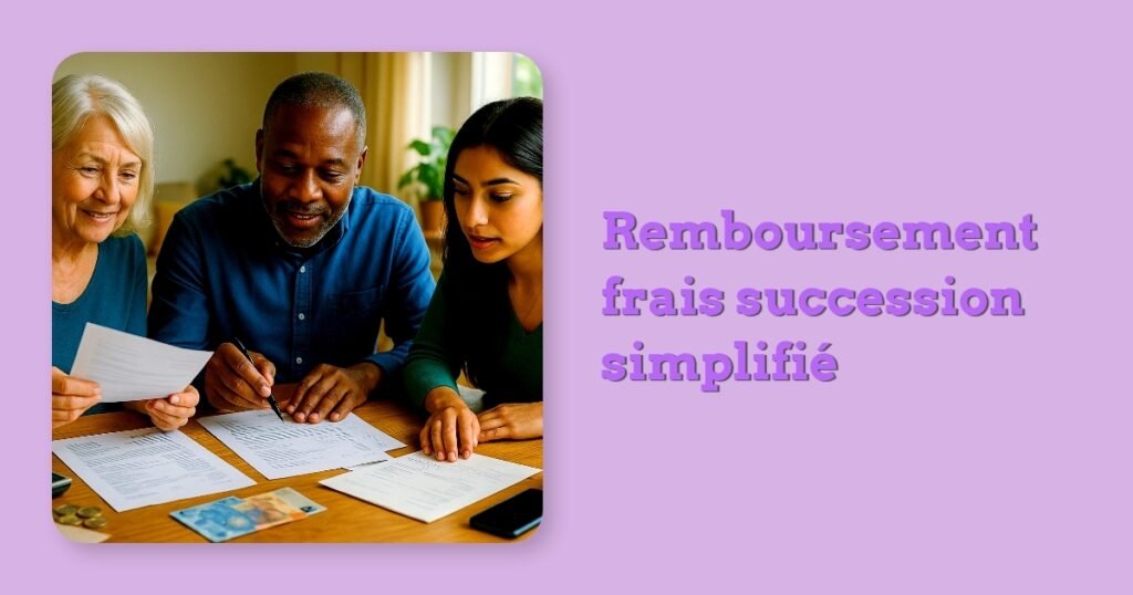 Remboursement frais succession simplifié