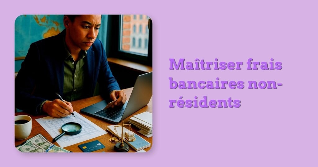 Maîtriser frais bancaires non-résidents
