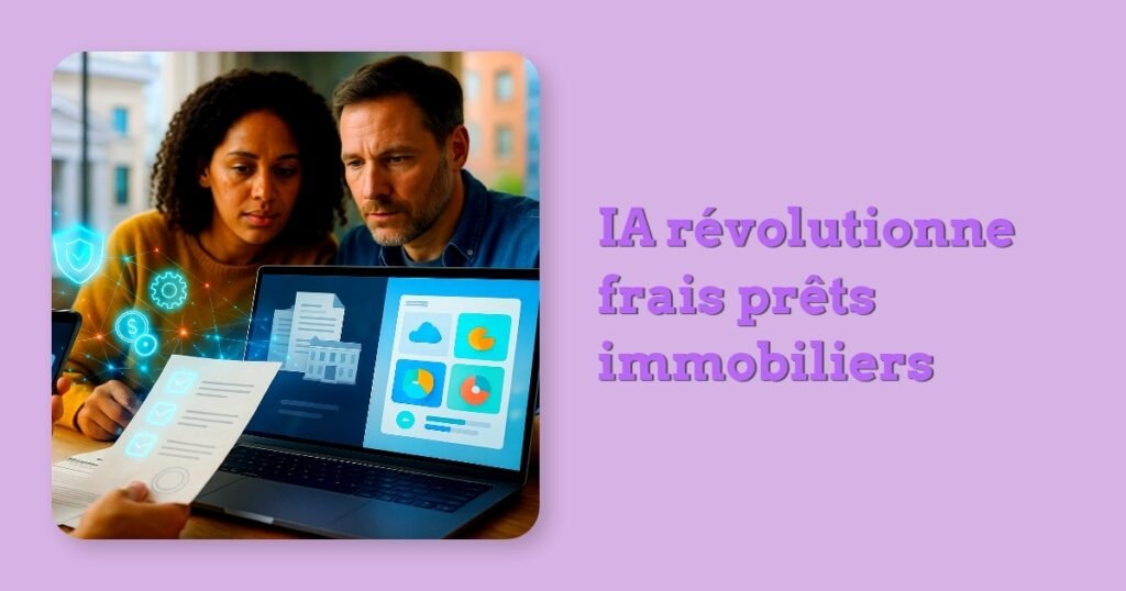 IA révolutionne frais prêts immobiliers