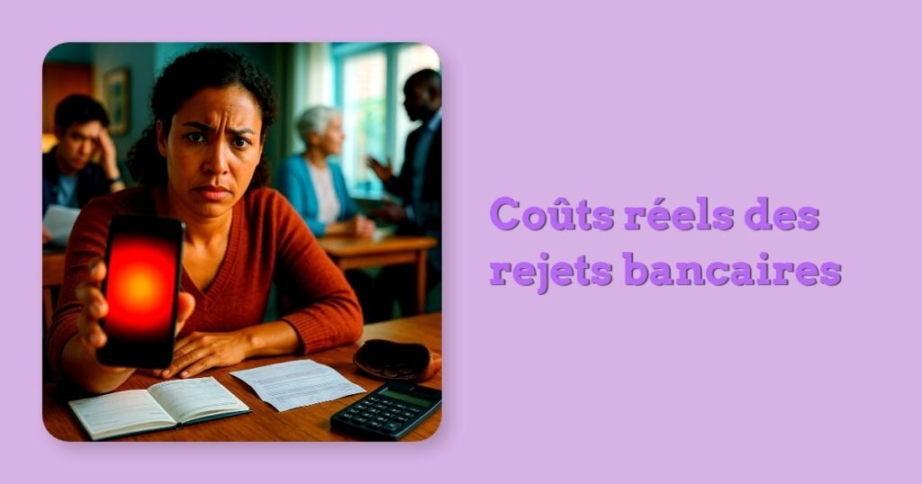 Coûts réels des rejets bancaires