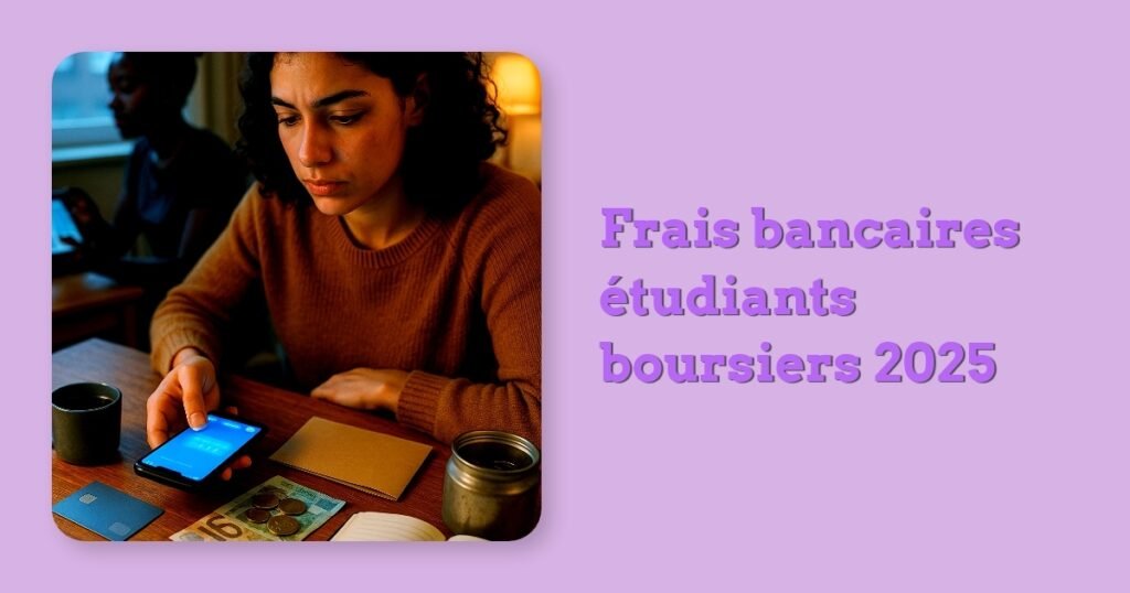 Frais bancaires étudiants boursiers 2025