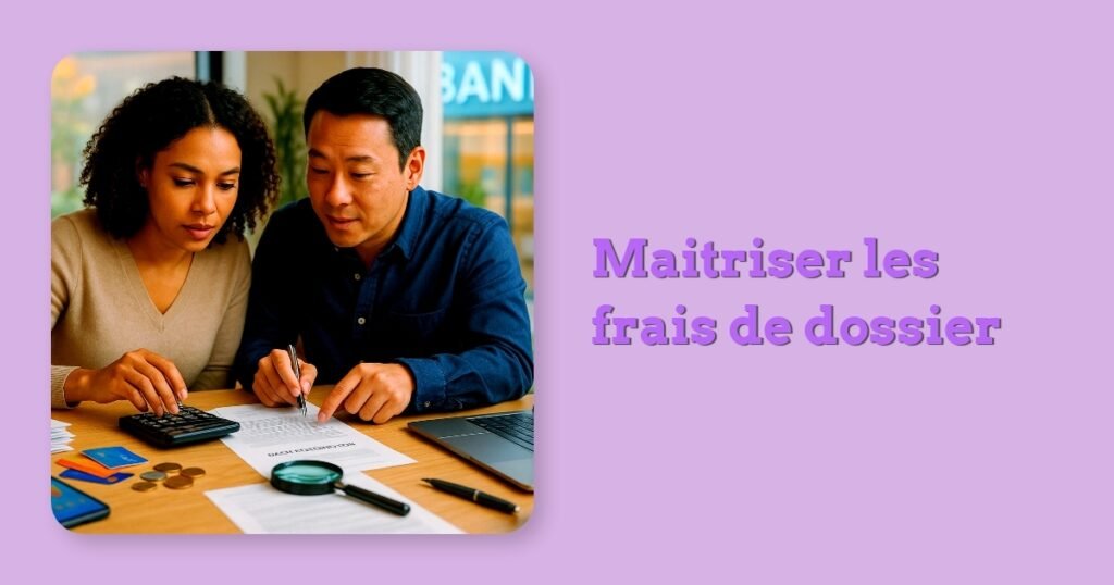 Maitriser les frais de dossier