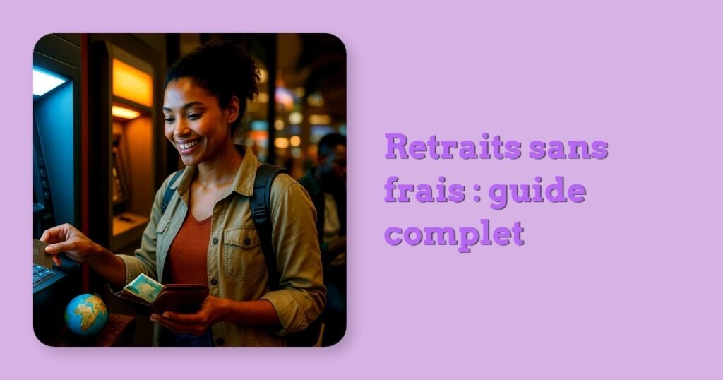 Retraits sans frais : guide complet