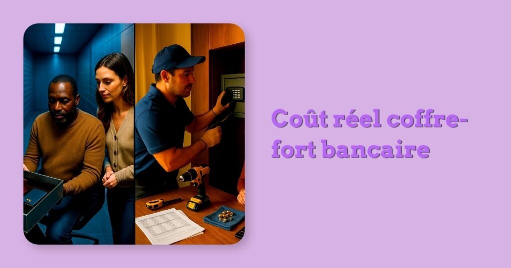 Coût réel coffre-fort bancaire