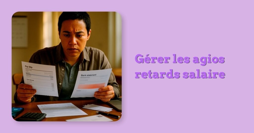 Gérer les agios retards salaire