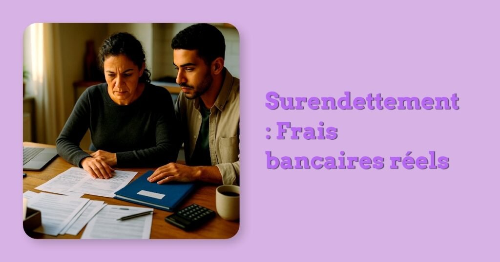 Surendettement : Frais bancaires réels