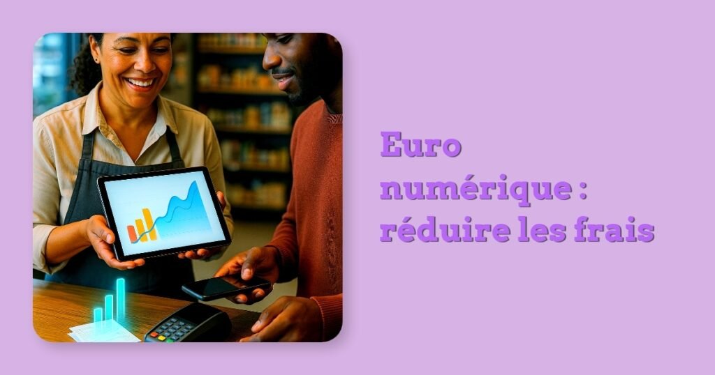 Euro numérique : réduire les frais