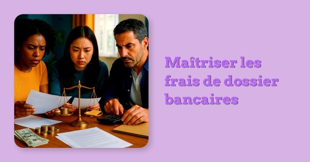 Maîtriser les frais de dossier bancaires
