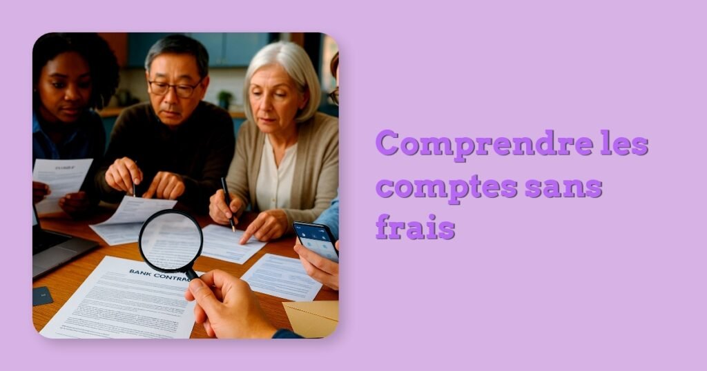 Comprendre les comptes sans frais