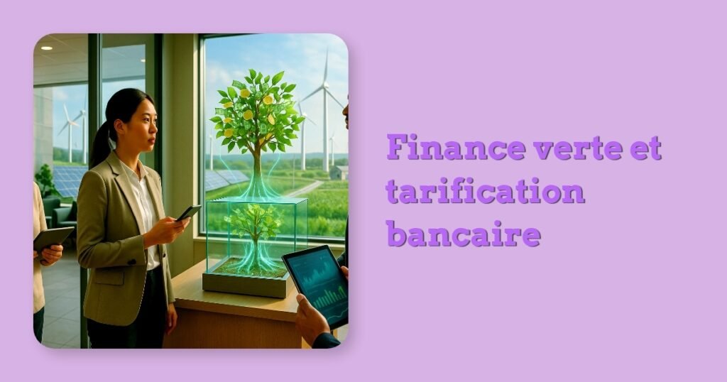 Finance verte et tarification bancaire