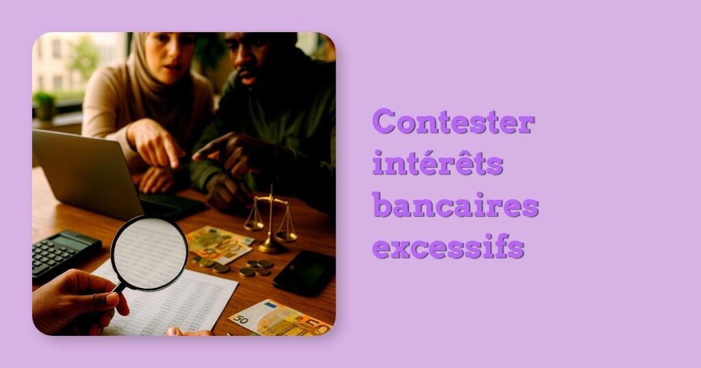 Contester intérêts bancaires excessifs