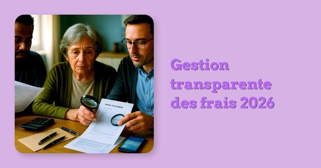 Gestion transparente des frais 2026