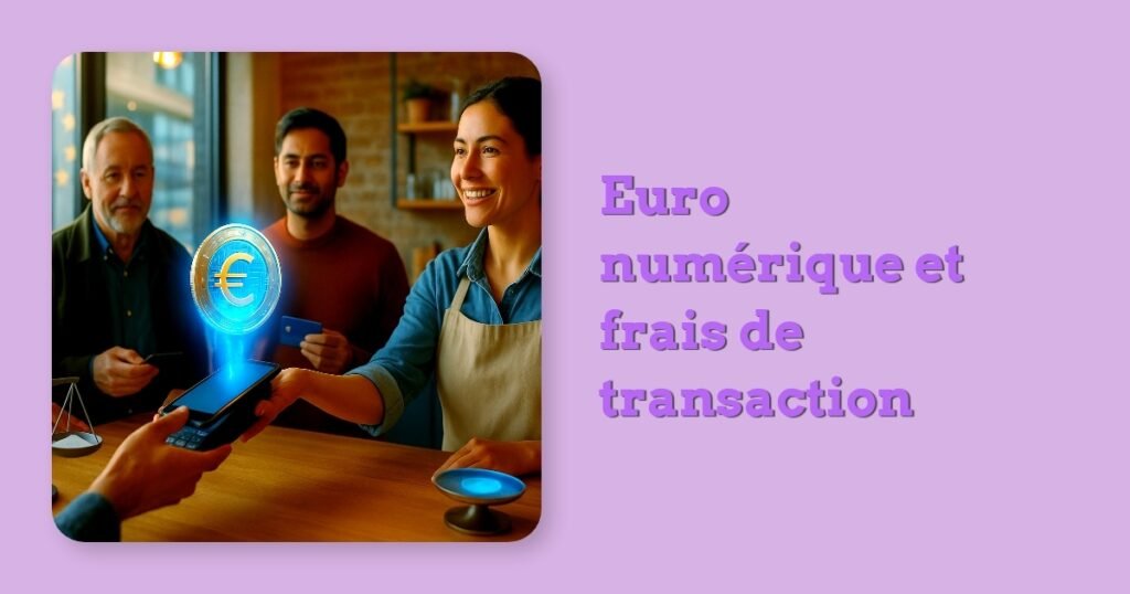 Euro numérique et frais de transaction