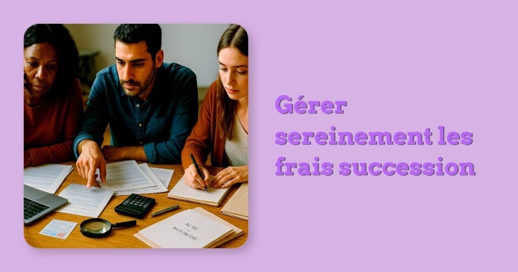 Gérer sereinement les frais succession