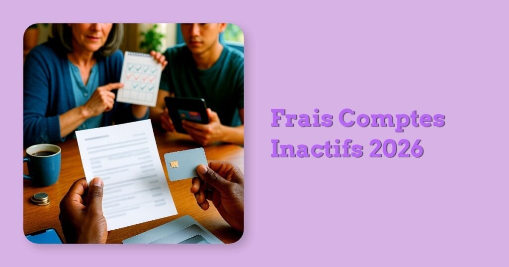 Frais Comptes Inactifs 2026