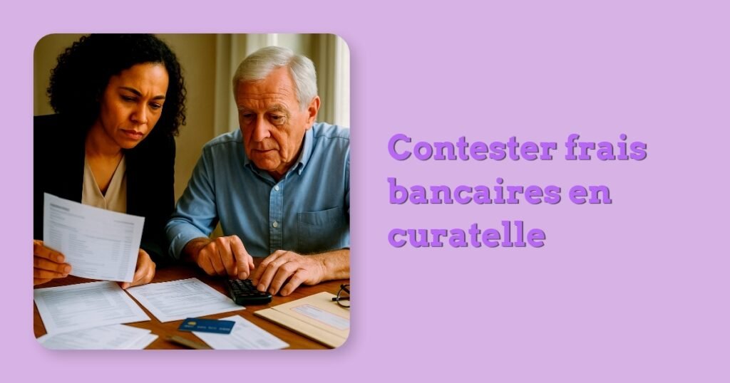 Contester frais bancaires en curatelle